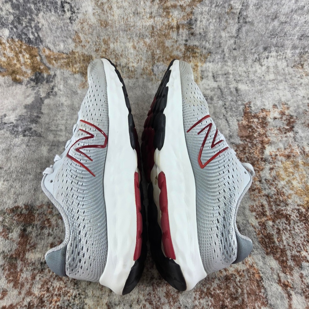 New Balance 520 v8 Running Shoes Mens 8 4E Extra Wide Grey Red M520LR8 Trainers - Picture 8 of 13